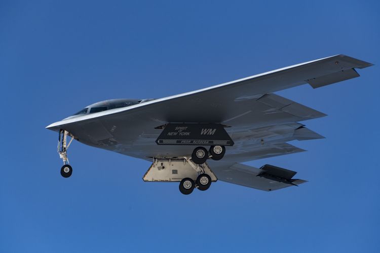 A B-2 Spirit conducts low-level flight testing at Edwards Air Force Base. (Photo Credit: Northrop Grumman) B-2 Spirit - Evolving with Agility