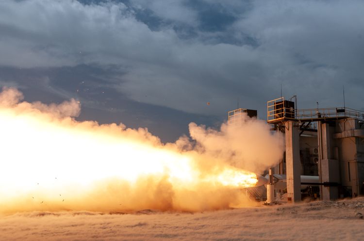 Northrop Grumman successfully conducted a validation test and qualified its GEM 63XL rocket motor in 2021 at its Promontory, Utah, facility. (Photo Credit: Northrop Grumman) Big Booster Benefits – First Flight of Longest Monolithic Solid Rocket Motors (1)