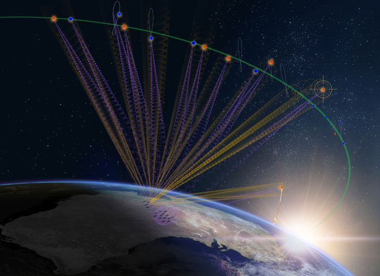The Deep Space Advanced Radar Capability is a next generation ground system that will provide security and stability in deep space on a global scale. Artist Rendering (Credit: Northrop Grumman) Global Deep-Space Advanced Radar Capability Extends AUKUS Partnership