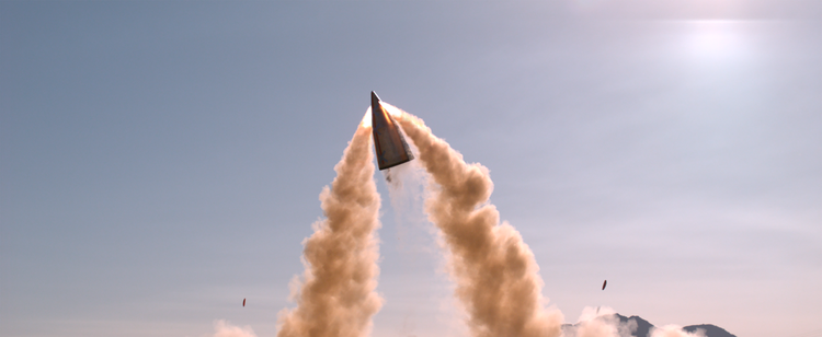 Northrop Grumman and an industry partner successfully conducted Sentinel intercontinental ballistic missile Shroud Fly-off Test at Naval Air Weapons Station China Lake verifying the shroud did not strike enclosed payload, critical to mission success. (Photo Credit: Northrop Grumman) Northrop Grumman Advances Sentinel Design Phase With Key Tests
