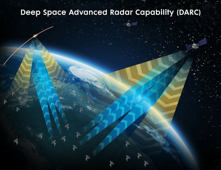 Artist Rendering (Northrop Grumman) Northrop Grumman Awarded US Space Force Contract for Deep-Space Advanced Radar Capability