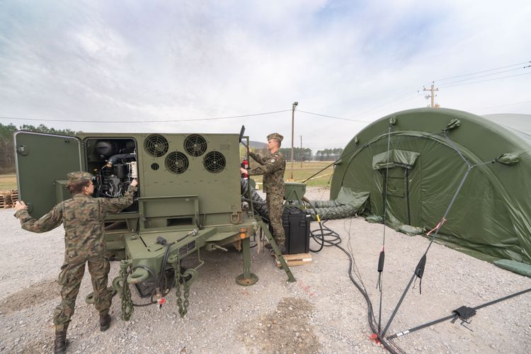 Polish soldiers prepare for IBCS training at Redstone Arsenal, Alabama. Northrop Grumman’s Air Defense Reconfigurable Trainer provides the infrastructure to teach soldiers how to use IBCS in both group and self-paced training environments. (Photo Credit: U.S. Army) Northrop Grumman Fields Polish Integrated Battle Command System Training Program Two Years Early
