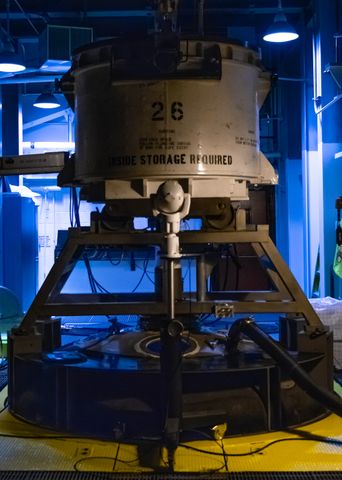 The Sentinel stage-one solid rocket motor casting is a complex process of pouring rocket motor propellant into motor cases. Northrop Grumman Meets Rocket Motor Casting Milestone on Road to Sentinel's First Flight