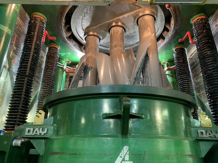 Northrop Grumman owns and operates the only three 1,800-gallon solid rocket motor propellant mixers in the United States. Credit: Northrop Grumman Northrop Grumman Performs Full-Scale Propellant Mix for Next-Generation Interceptor Motor