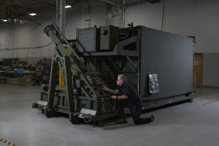 Northrop Grumman produces major end items, like the Engagement Operations Center (EOC), for the U.S. Army in support of Poland at its manufacturing center in Huntsville, Alabama. (Photo Credit: Northrop Grumman) Northrop Grumman Secures 1.4 Billion in Contracts to Modernize Global Air and Missile Defense