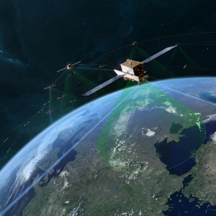 An artist’s rendering of Northrop Grumman’s Tranche 2 Transport Layer satellites on orbit. Space Development Agency announced October 30 it had awarded Northrop Grumman 38 satellites as part of its Tranche 2 Transport Layer Alpha program. Artist Rendering (Credit: Northrop Grumman) Northrop Grumman Selected to Deliver Nearly 40 More Data Transport Satellites for SDAs Next Generation Low-Earth Orbit Constellation of Connectivity