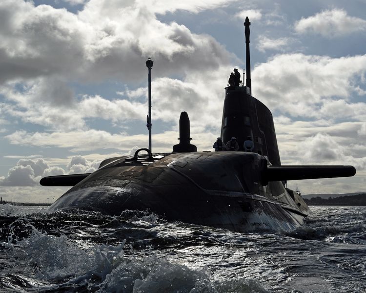 Crown Copyright 2012 Northrop Grumman in the UK Supports Astute Submarines for UK Royal Navy