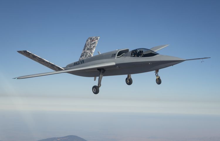Northrop Grumman demonstrated how its fully digital engineering ecosystem reduces engineering rework, accelerates schedule and saves costs for future aircraft programs following the first flight of the Scaled Composites Model 437 technology demonstrator on August 29, 2024. (Photo Credit: Northrop Grumman) Northrop Grumman's Digital Engineering Drives Down Costs and Schedule for Future Aircraft Programs