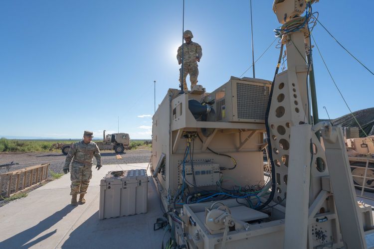 A Northrop Grumman-produced Engagement Operations Center at White Sands Missile Range in New Mexico. (Photo Credit: U.S. Army) Northrop Grummans Integrated Battle Command System Demonstrates Another Successful LTAMDS and Patriot Live-Fire Integration