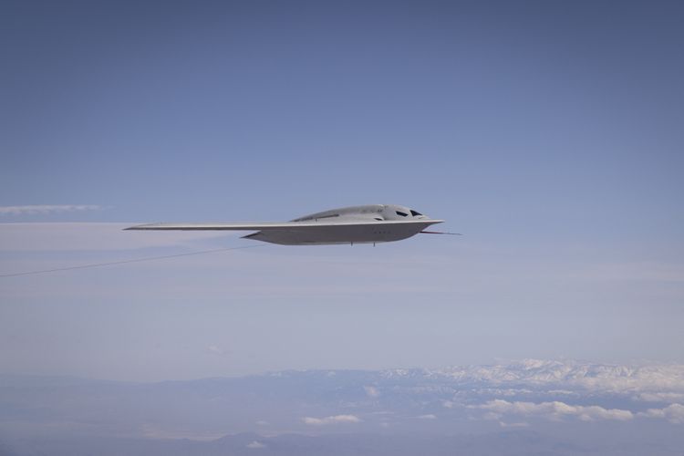 As the B-21 Raider flight test program progresses, performance data continues to align with digital model predictions. Northrop Grumman’s digital ecosystem is enabling the team to analyze data between test flights with speed and efficiency, evidenced by the Combined Test Force’s (CTF’s) demonstrated ability to perform multiple test flights in the span of a week. (Photo Credit: Northrop Grumman) Northrop Grumman's Program Strategy Driving B-21 Raider Forward in Flight Test Production