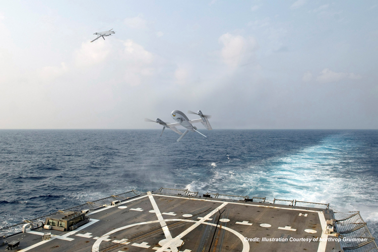 We’re defining possible in future autonomous vertical lift aircraft with DARPA ANCILLARY. Illustration (Photo Credit: Northrop Grumman) Northrop Grumman to Design Autonomous Vertical Takeoff and Landing Aircraft for DARPA