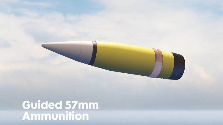 Northrop Grumman’s guided 57mm munition development will leverage the company’s expertise in guided projectile development. (Credit: Northrop Grumman) Northrop Grumman to Develop New Guided Ammunition for the US Navy