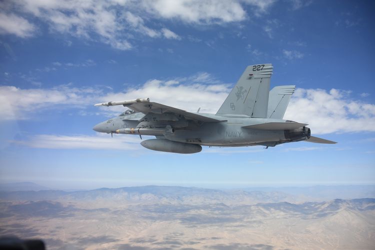 A U.S. Navy F/A-18 Super Hornet carries the AARGM-ER. (Photo Credit: U.S. Navy) Northrop Grummans Advanced Anti-Radiation Guided Missile Extended Range Completes Fifth Consecutive Successful Test