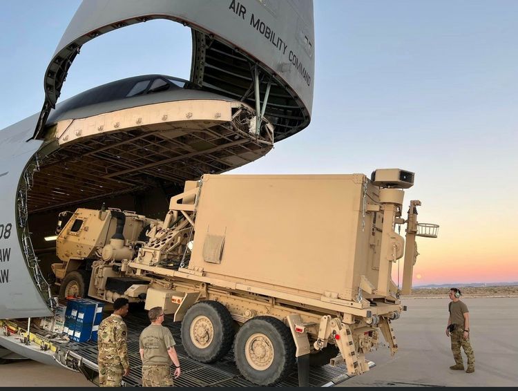 U.S. military load a C-5 aircraft with Northrop Grumman’s Integrated Battle Command System (IBCS) equipment during a training session. (Photo Credit: U.S. Army) Northrop Grumman's Integrated Battle Command System Achieves Initial Operational Capability