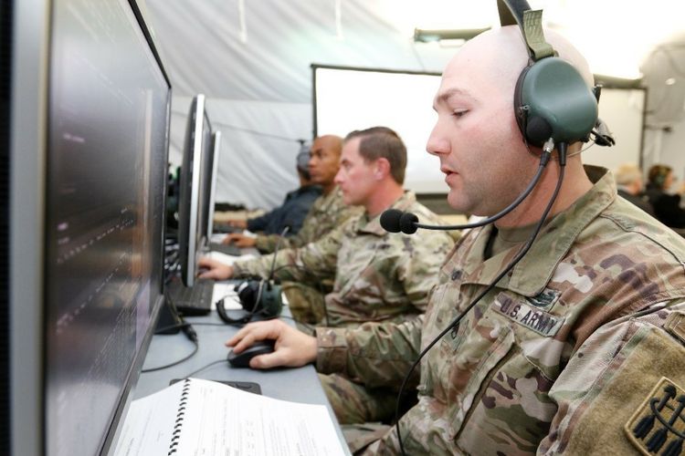 Service members using the Integrated Battle Command System (IBCS) at Redstone Arsenal, Huntsville, Alabama. (Photo Credit: U.S. Army) Northrop Grumman's Integrated Battle Command System Tested In Homeland Defense Scenarios