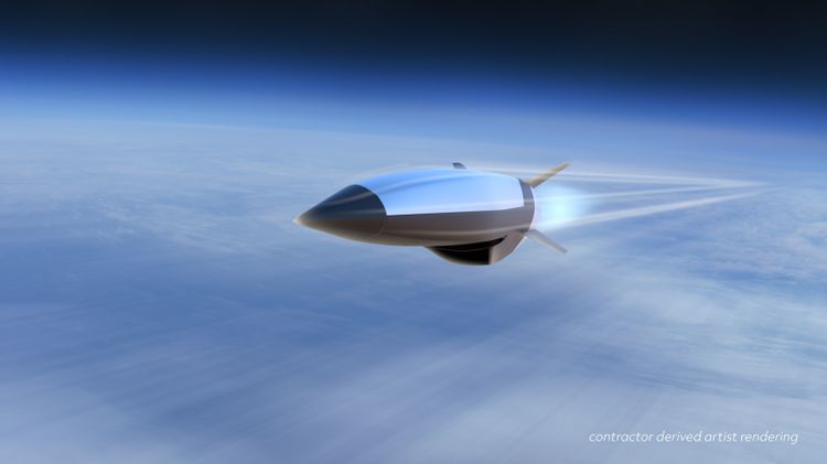 Northrop Grumman’s scramjet engine will provide propulsion for the Hypersonic Attack Cruise Missile. (Contractor derived image) US Air Force Selects Raytheon Missiles & Defense, Northrop Grumman to Deliver First Hypersonic Air-Breathing Missile